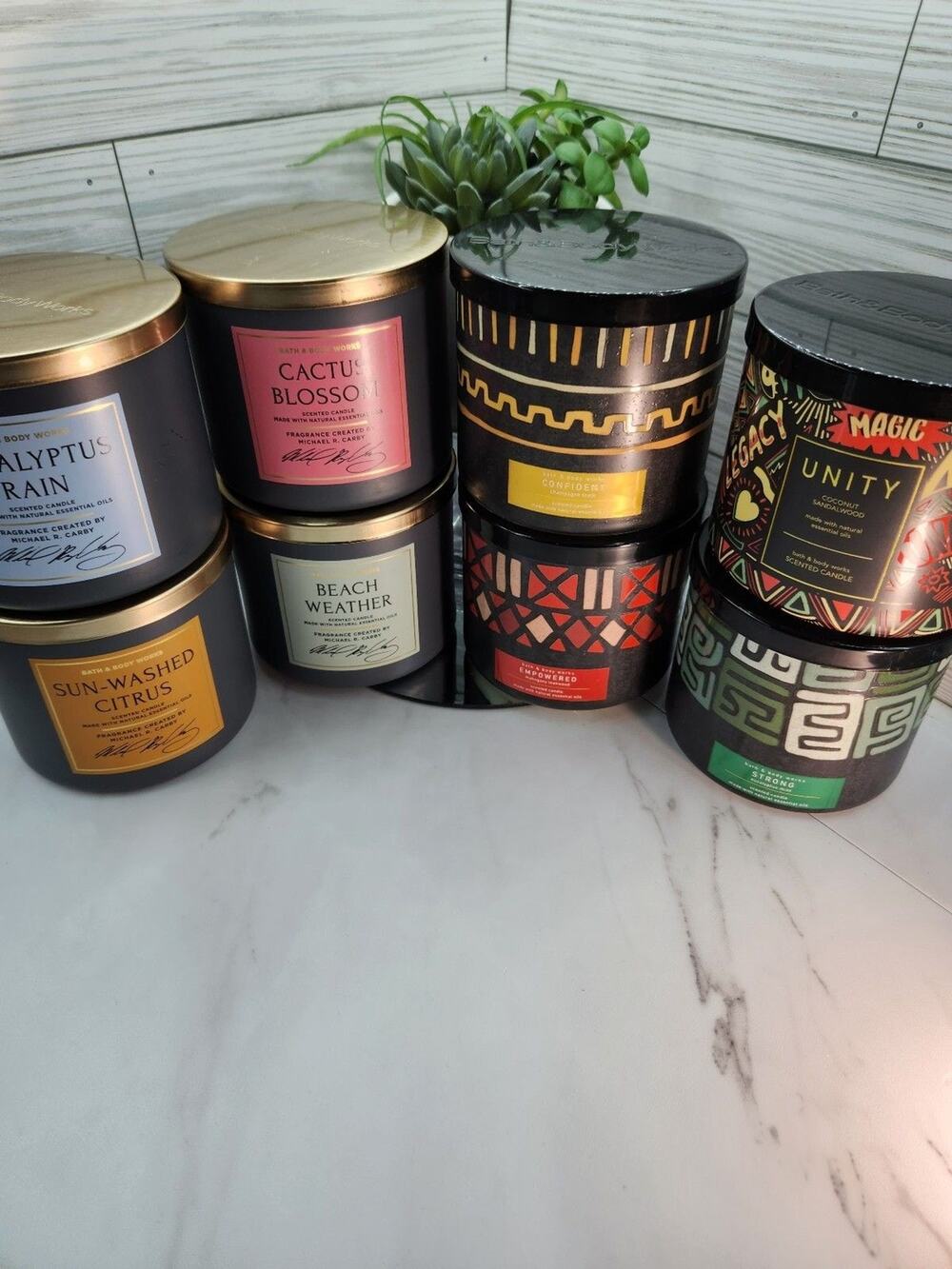 Bath and Body Works candles